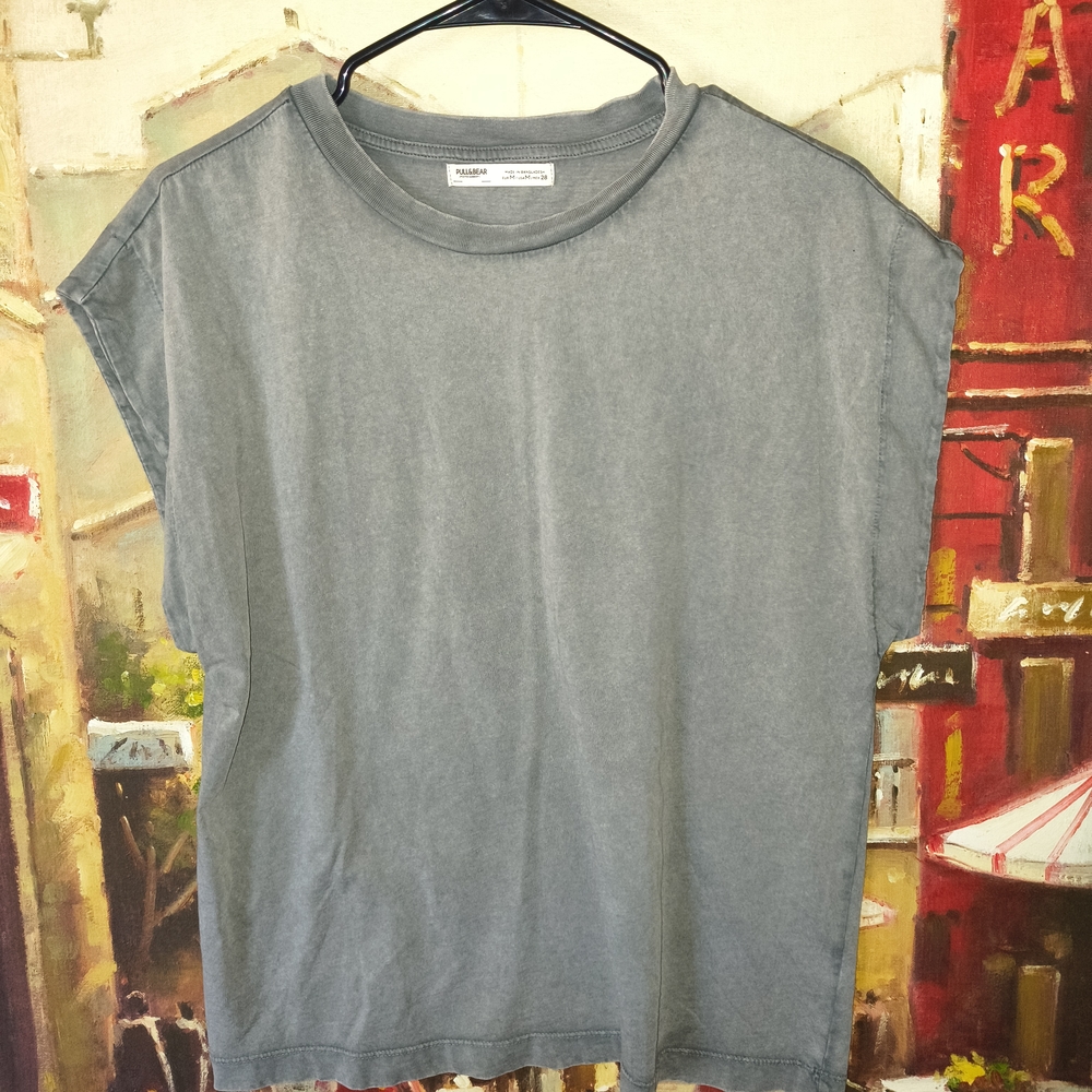 Pull&Bear Heather Seafoam Green